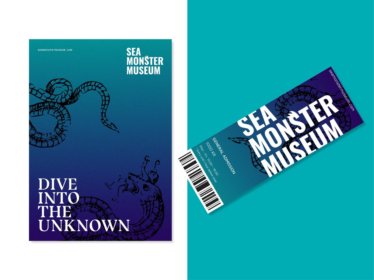 Sea Monster Museum ticket